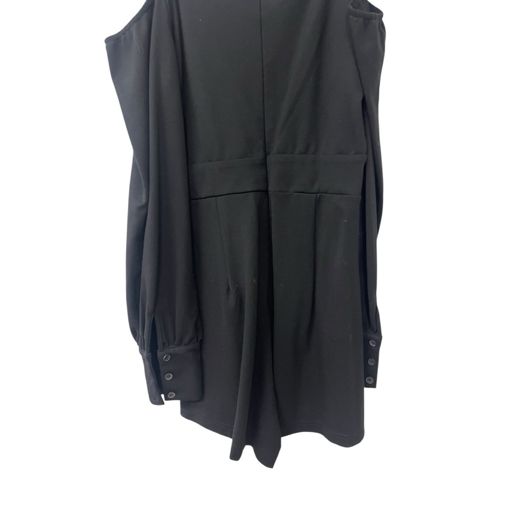 Petal And Pup Black Cold Shoulder Romper S - Picture 5 of 7